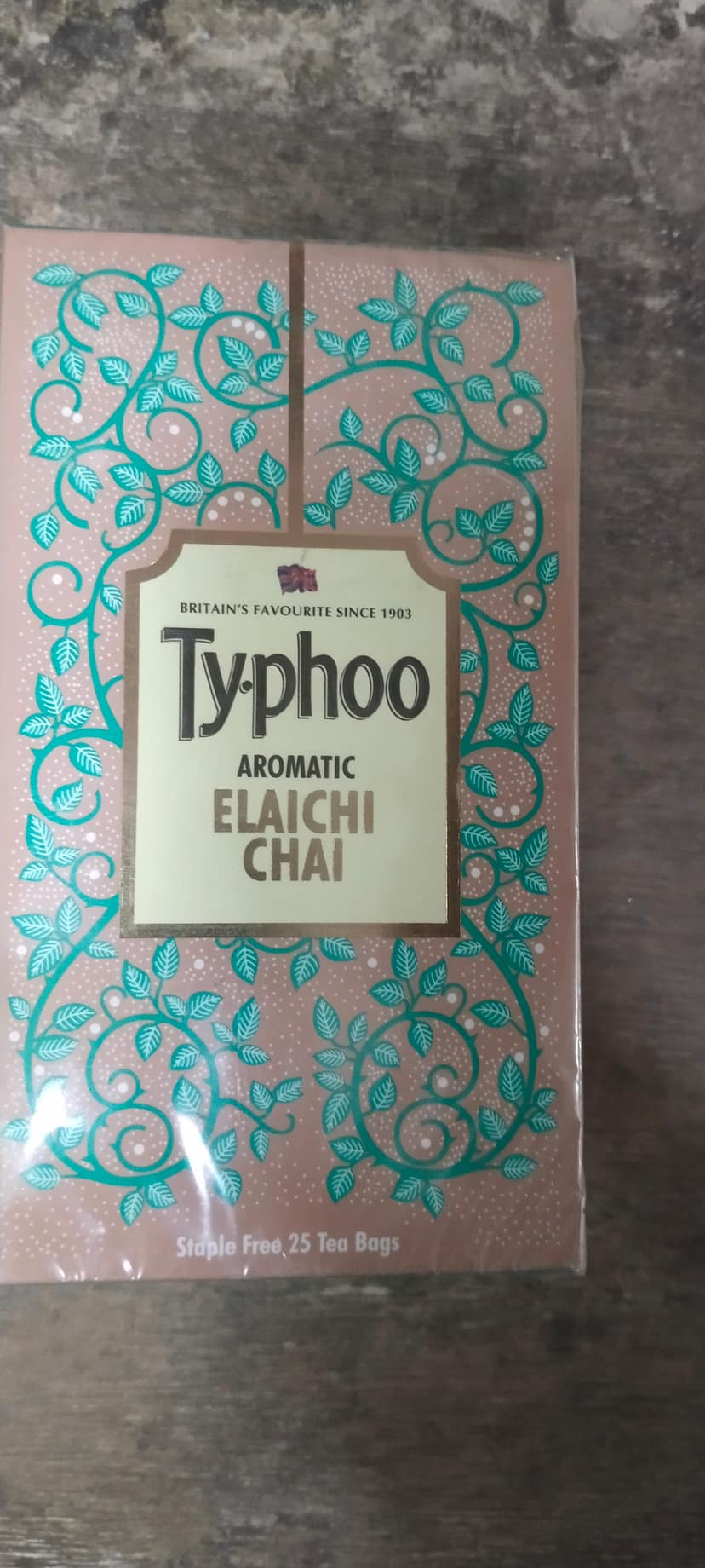 Typhoo Aromatic Elaichi Chai tea bag