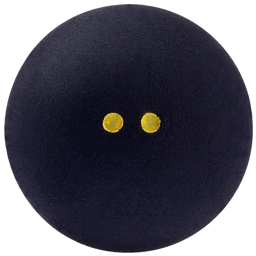 Dunlop Double Dot Squash Ball (Pack of 12): Official Squash Ball for Professional and Advanced Players (Packing - 1 Unit) by Total Sporting And Fitness Solutions Pvt Ltd
