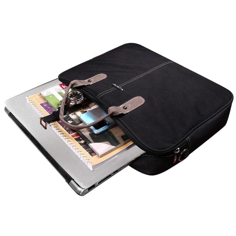 LOREM 10L Faux Leather Messenger Bag For Men & Women New-UF view 5