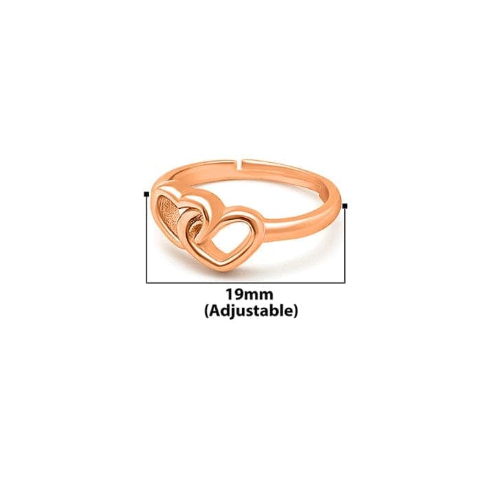 Rose Gold Sweet Connection Ring view 4