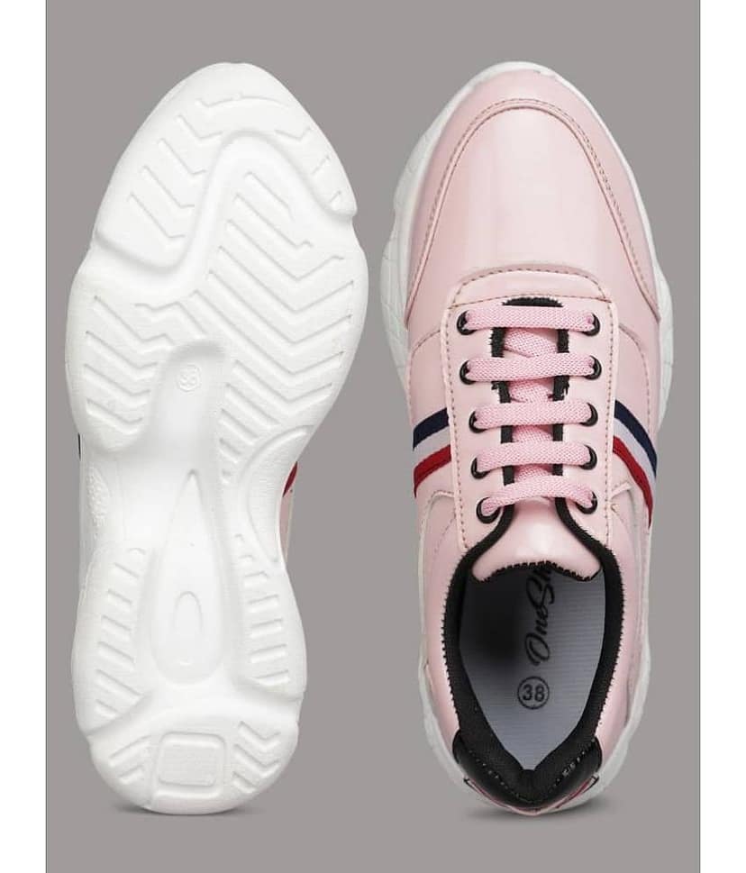 OneShine - Pink Women's Sneakers view 4