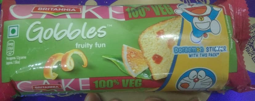 Britannia veg cake