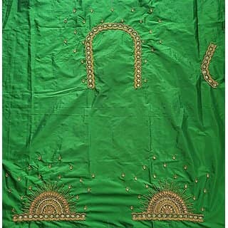 OMSAIFAB Cotton Silk Self Design Blouse Material