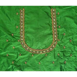 OMSAIFAB Cotton Silk Self Design Blouse Material view 2
