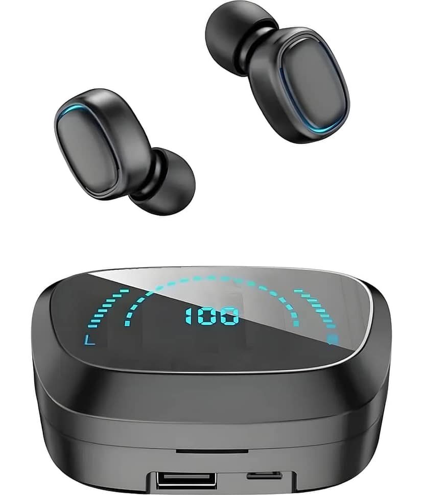 VERONIC G9 Bluetooth True Wireless (TWS) In Ear 20 Hours Playback Fast charging,Powerfull bass IPX4(Splash & Sweat Proof) Assorted