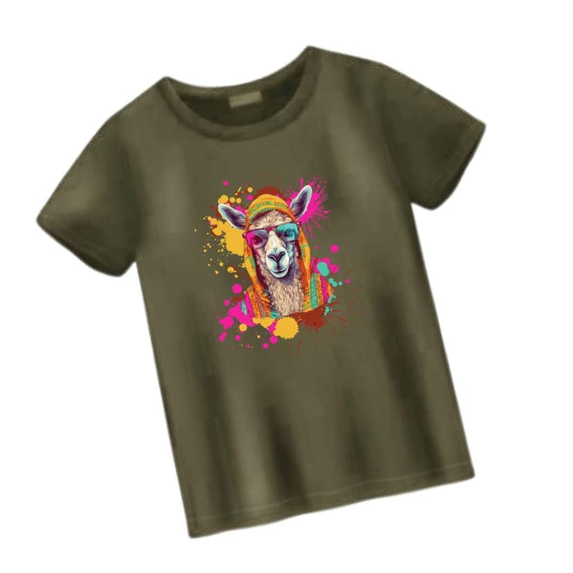 Trishoolin SSHAYU Printed T-Shirt | Design 10200MB | Regular Fit | Crew Neck / Round Neck Half Sleeve | Pack of 1 view 2