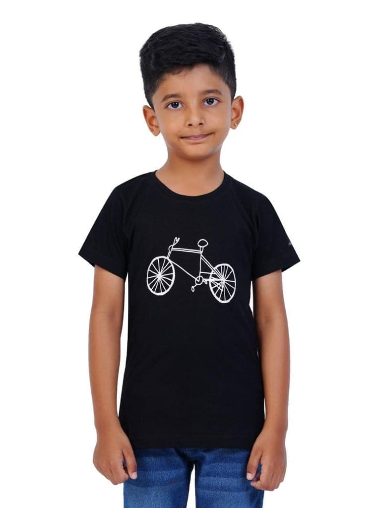 AIR GARB Boys Round Neck Printed Cotton T-shirt for 2-3 Years - Pack of 3 (K23-CBL-SW-TB) Multicolour view 2