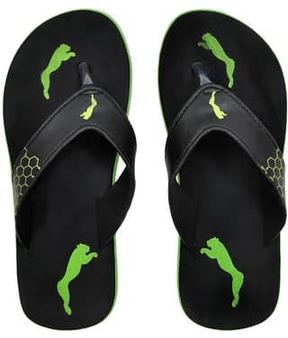Cozy Wear - Green Men's Thong Flip Flop