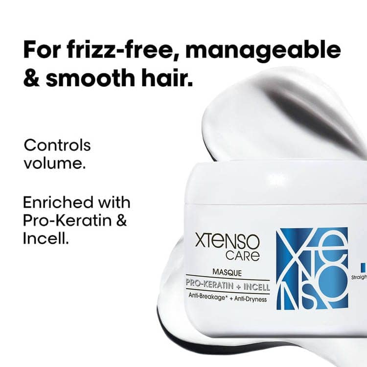 Loreal Professionnel X-Tenso Care Pro-Keratine Shampoo & Masque(250ml + 196gm) Pack of 2 view 2