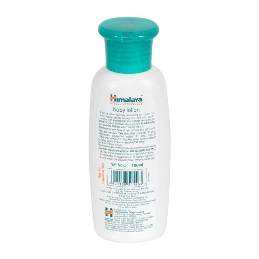 Himalaya Baby Lotion 100 Ml view 2