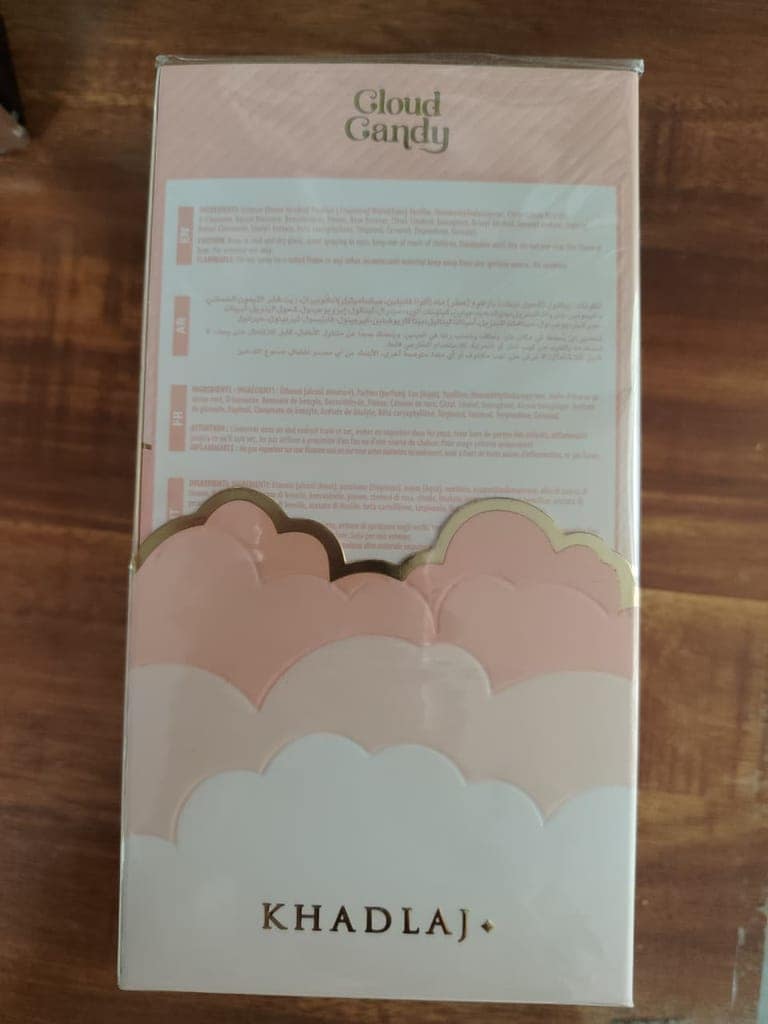 Khadlaj Cloud Candy Extrait de Parfum 100ml | Intense Sweet & Floral Perfume for Women view 4
