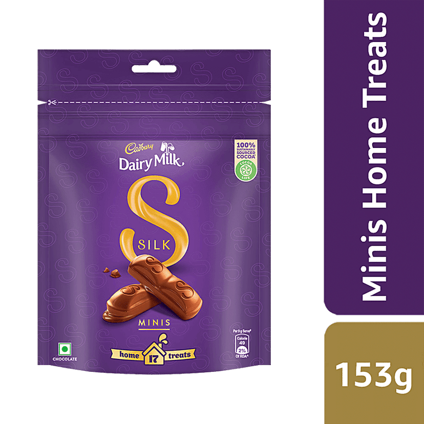 Cadbury Dairy Milk Silk Home Treats Pack, 153 g