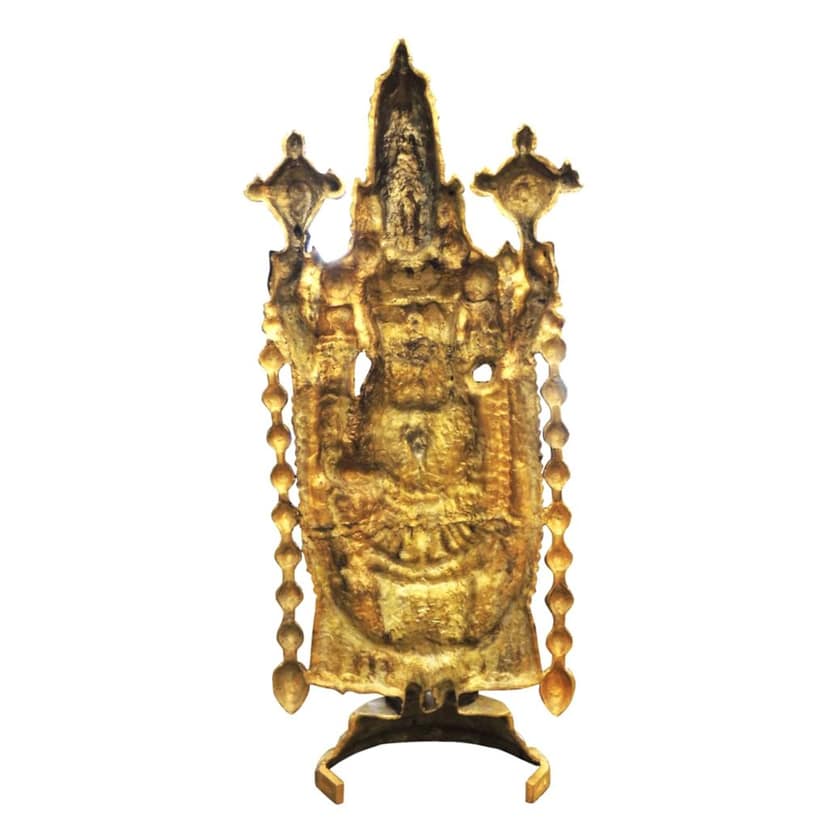 Brass Tirupati Balaji Murti | Religious Showpiece, Height : 48 Inch (BSMAS1760 B) view 3