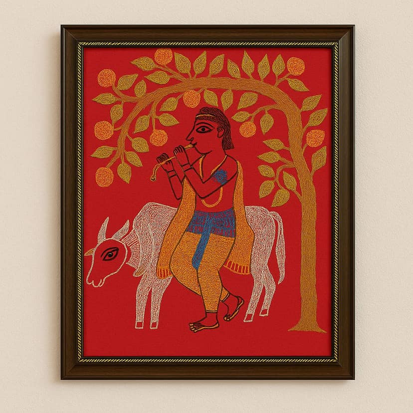 Krishna Sujani Wall Art