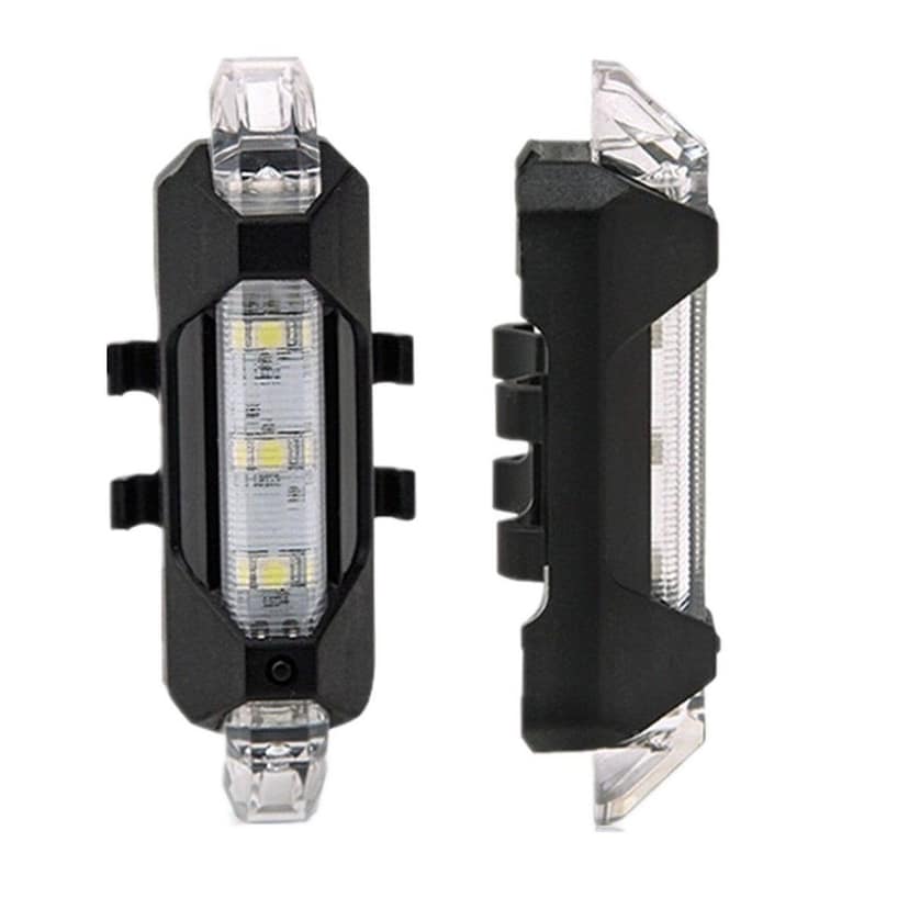 Rechargeable Bicycle Front Waterproof LED Light (White) view 4