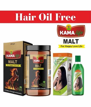 Buy Kama Life Malt And Get 1 Hair Oil