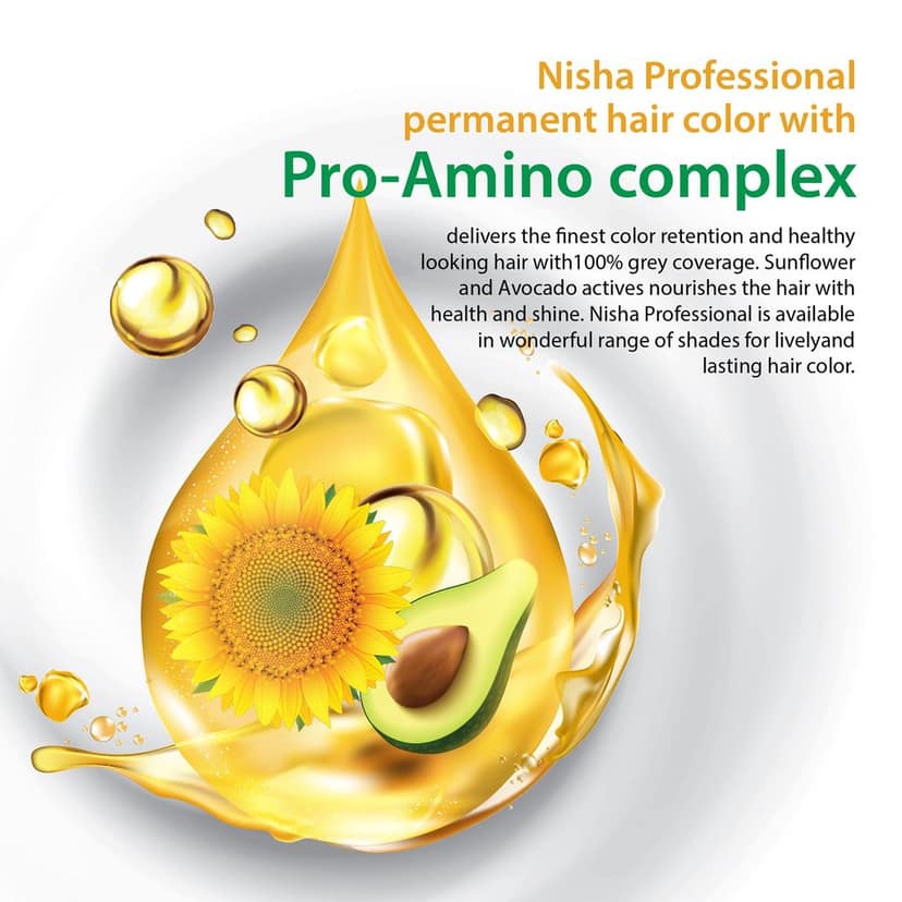 Nisha Professional Creme Hair Color 4.26 Burgundy Red Brown 100g, Permanent Hair Colour, Professional Salon Hair Colour view 4