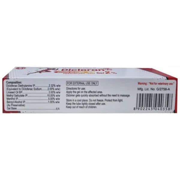 Dicloran Gel 30 Gms view 2