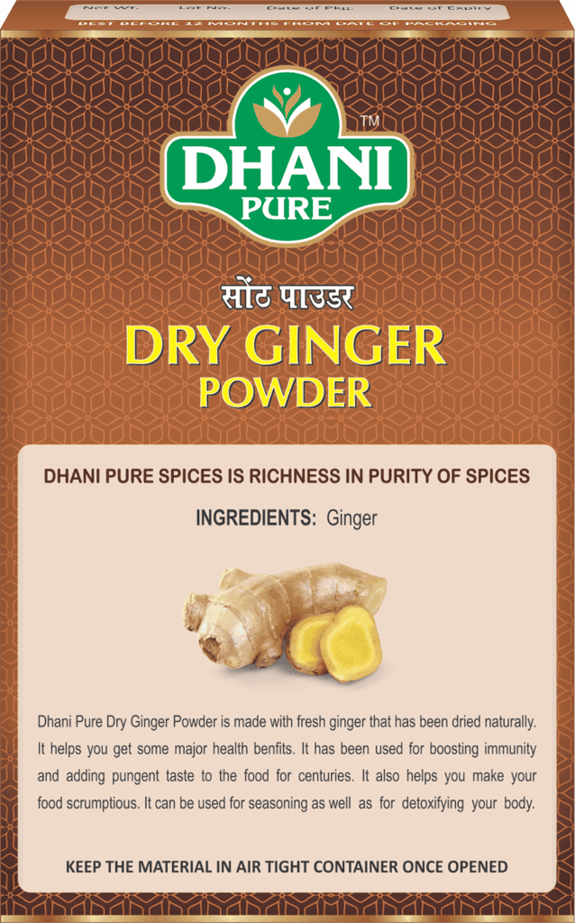 Dhani Pure Ginger Powder Box (MRP : RS. 10/- ONLY) view 2