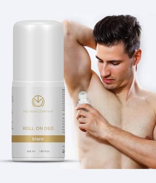 The Man Company BLANC Roll On for Men 55ml Deodorant Roll-ons for Men 55 ml ( Pack of 1 )