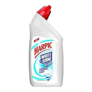 Harpic White & Shine Disinfectant Toilet Cleaner Bleach, 500 ml
