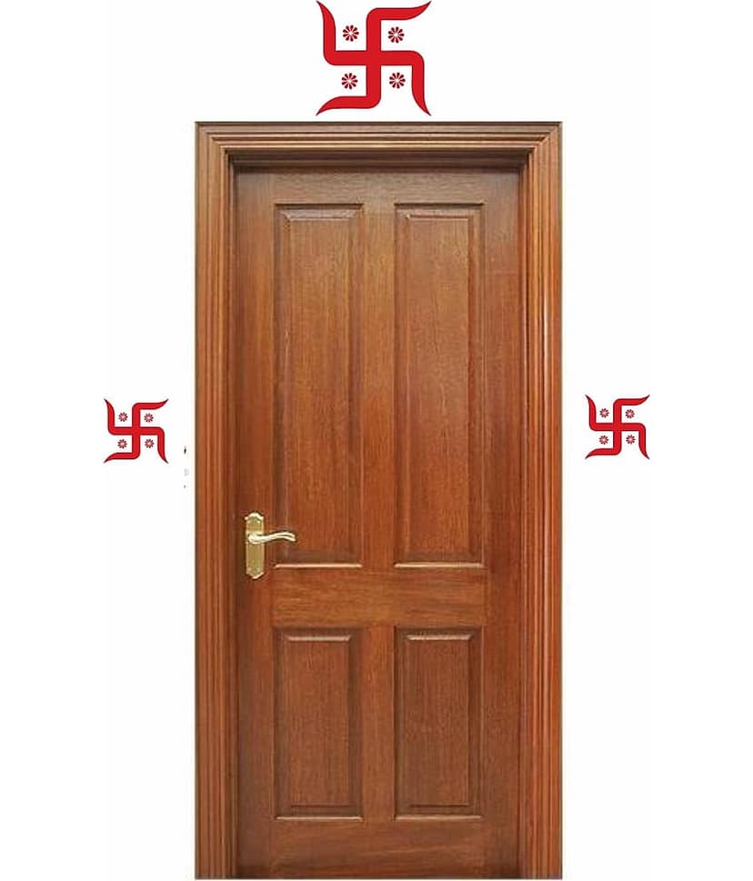 Asmi Collection Swastika Wall Sticker ( 25 x 25 cms ) view 2