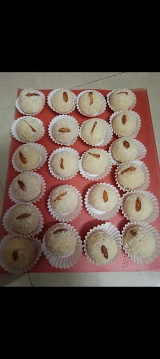 Coconut Laddu (250g) | Traditional Indian Sweet | Festive Treats