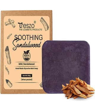 Treszo Beauty Sandal Soap for Men & Women Soap for All Skin Type ( Pack of 1 )