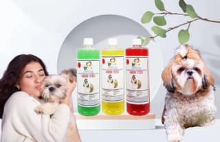 Swacch Shampoo Specially Formulated for Shih TZU (1 Litre) (Combo Pack of 3) Neem Alovera, Lemon & Strawberry