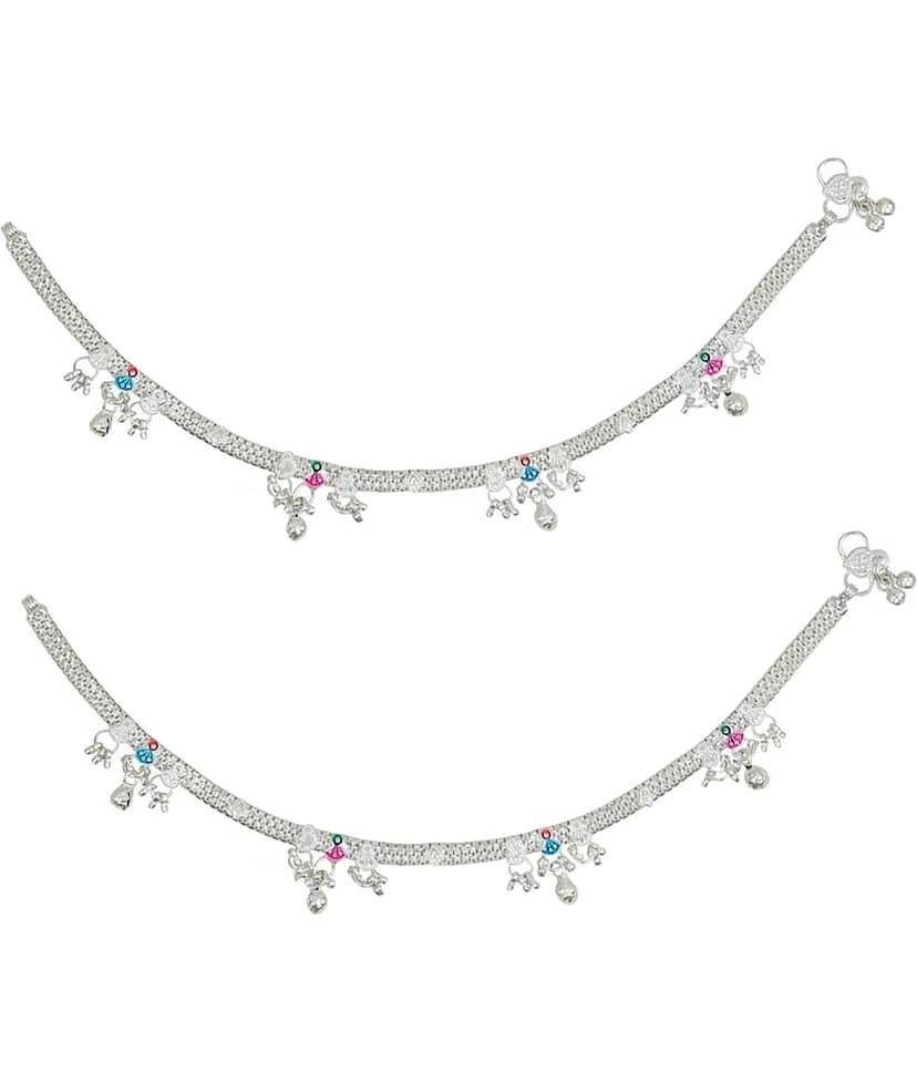 AKLINA Multicolor Anklets ( Pack of 1 ) view 2