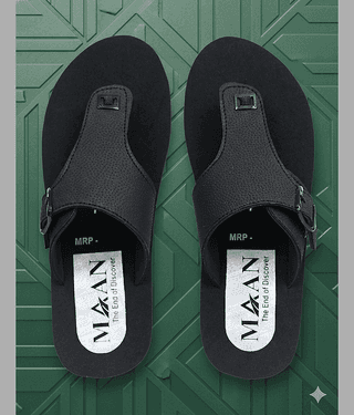 MAAN White Men's Thong Flip Flop