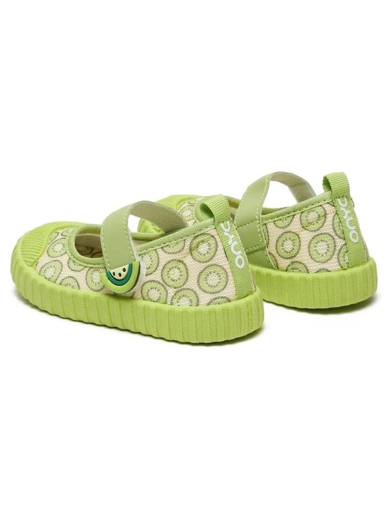 Premium Kiwi Ballerinas - Green (Girls) view 7