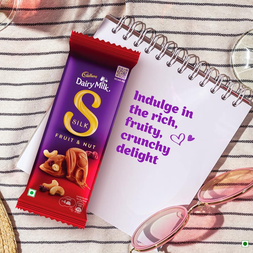 Cadbury Dairy Milk Silk Fruit and Nut Chocolate Bars, 137 g view 4