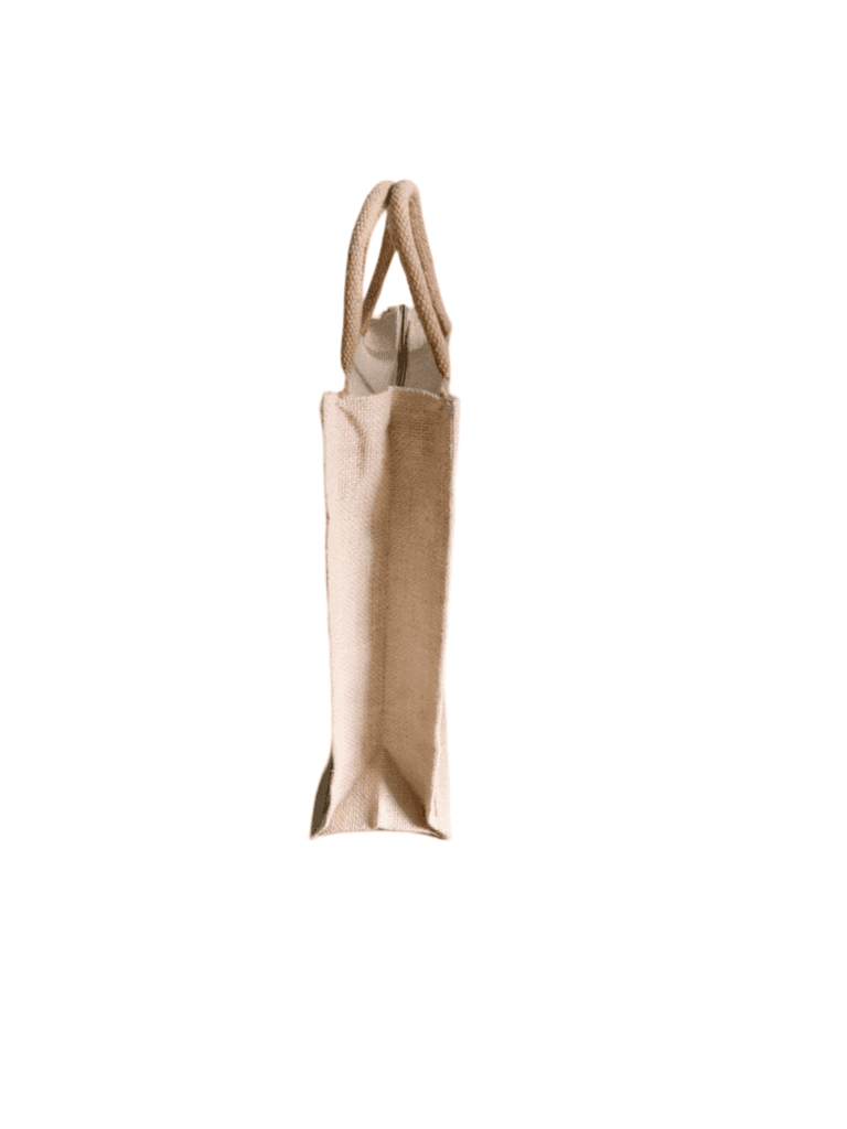 Veggie Lover Jute Lunch Bag view 5