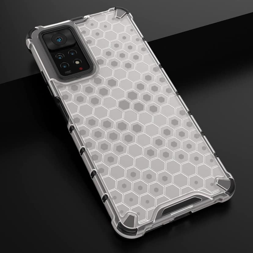 Faircost for Xiaomi Redmi Mi Note 11 Pro 5G / Note 11 Pro Plus 5G Heavy Duty Shockproof Military Grade Armor Dual Protection Layer Hybrid Kick Stand Back Cover Case Black view 3