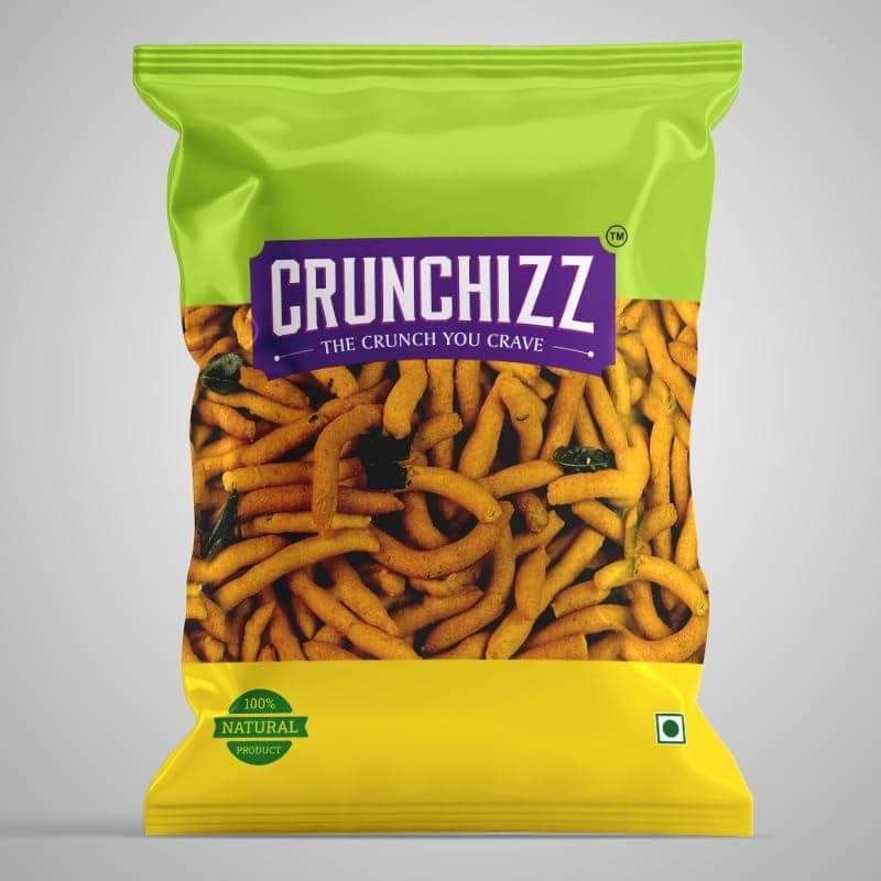 CRUNCHIZZ KARA SEVA I Spicy, Crunchy, Authentic Sev I No Artificial Additives I Perfect Tea-Time Bites I Pack of One (150 Grams) view 4