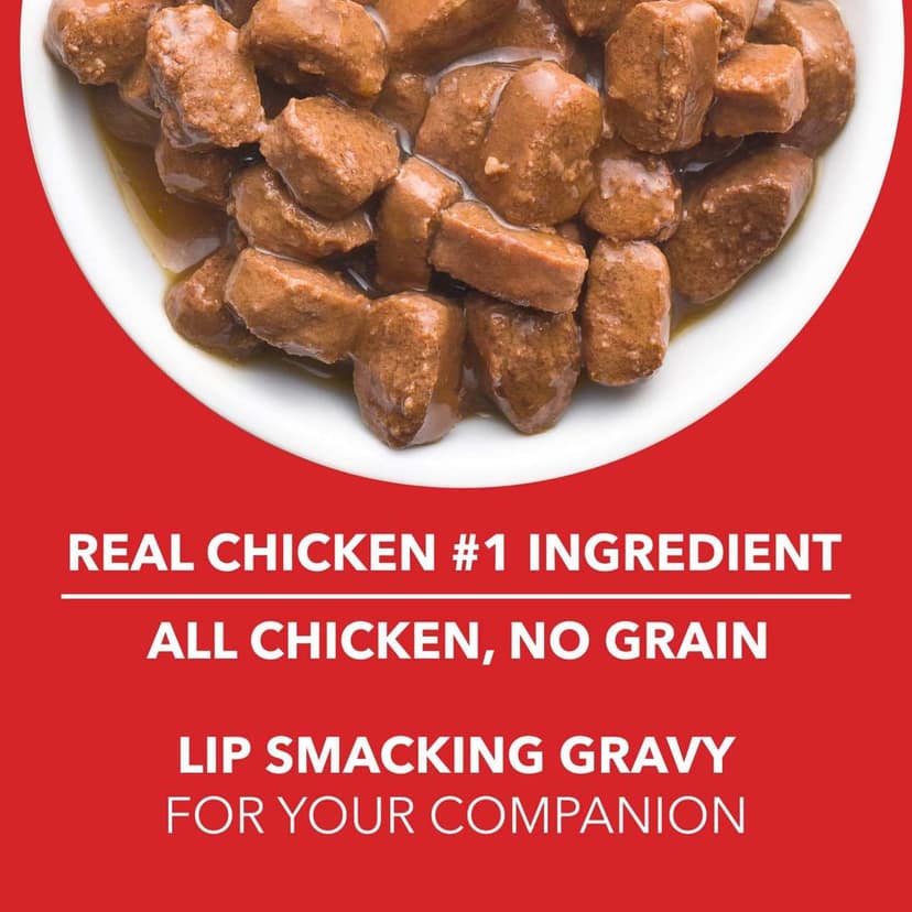 Drools Puppy Wet Dog Food Real Chicken and Chicken Liver Chunks Gravy 0.9 Kg (6 X 150g) view 3