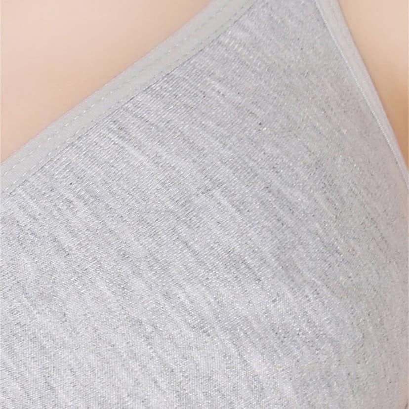 Bodycare polycotton wirefree convertible straps moulded cup non padded bra-6594B view 4