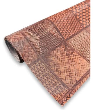 Single PVC Brown Kitchen Shelf Cover Cover