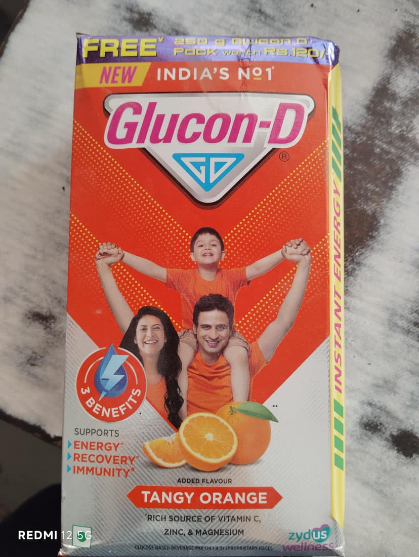 Glucon D tangy orange