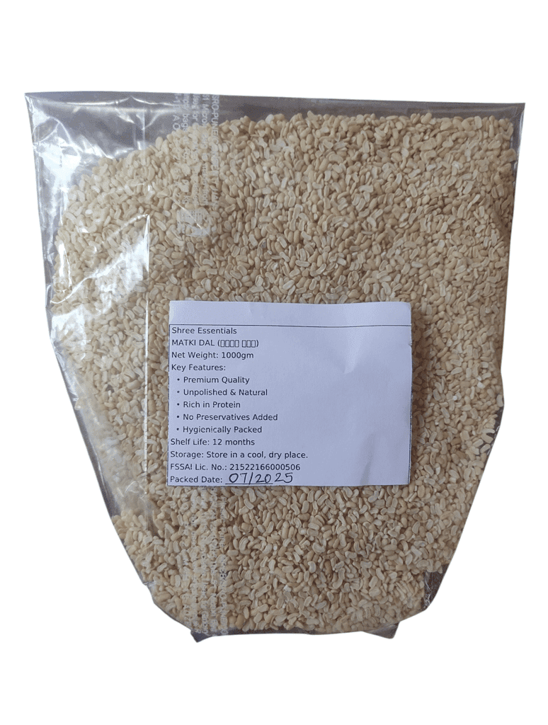 Matki Split Dal | मटकी डाळ | Unpolished | Protein-Rich | Premium Quality