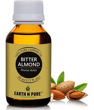 Earth N Pure - Bitter almond Essential Oil 50 mL ( Pack of 1 )
