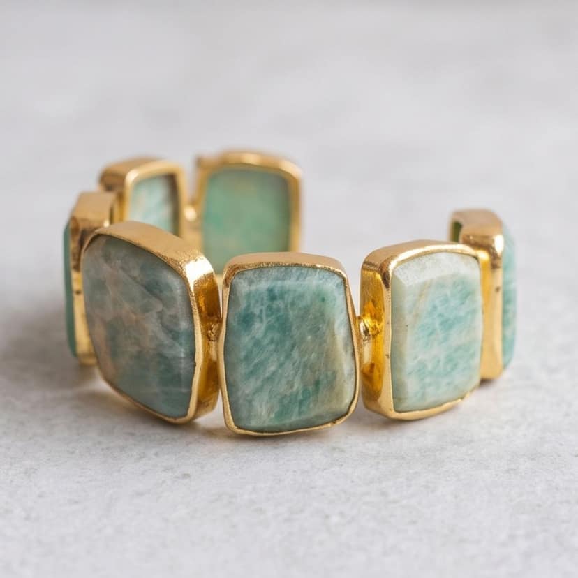 Jade Stone Bracelet view 2