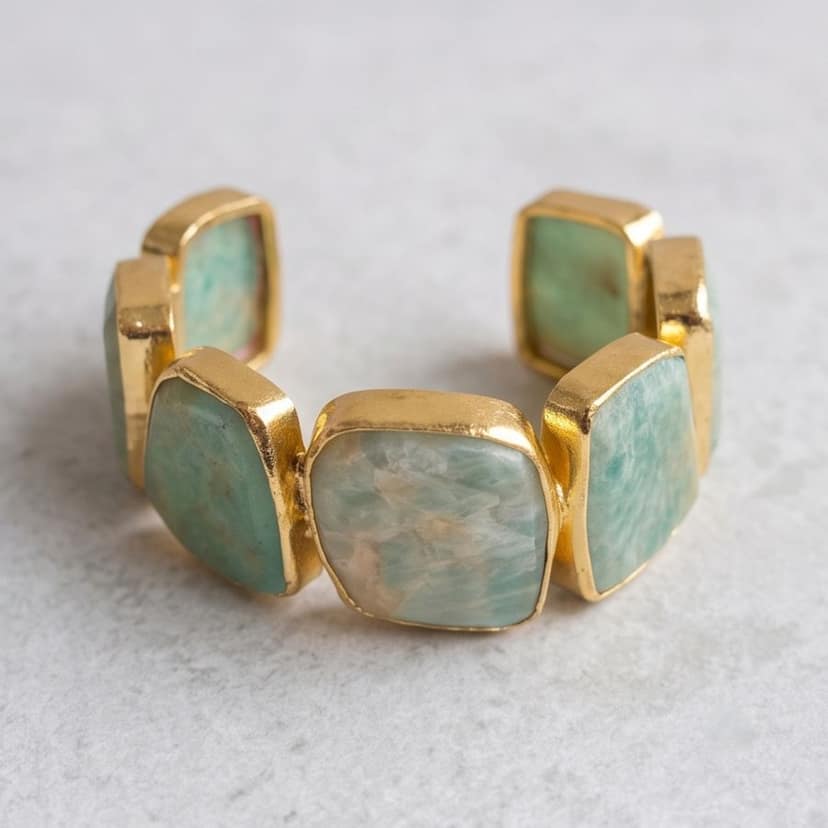Jade Stone Bracelet view 3