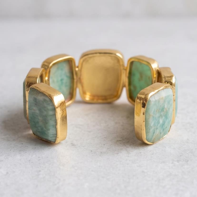 Jade Stone Bracelet view 4