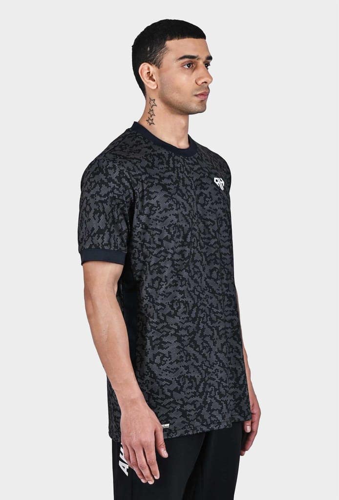 Black Camo Crew Neck view 4
