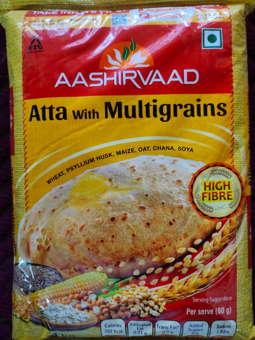 AAshirvaad atta with Multigrains