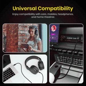 Portronics iKonnect C MAX Multiport USB-C Hub with HDMI & USB 3.0 - Black view 2