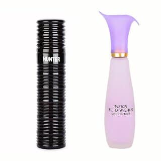 Ossa Hunter EDP 100ml And Vision Flowers EDP 110ml Long Lasting Perfume Combo For Men And Women (Pack of 2)
