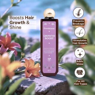 FreshLuxe Growth Boost Shampoo, Onion Rosemary, Strengthens Hair Promotes Growth, Unisex, 200ml view 2